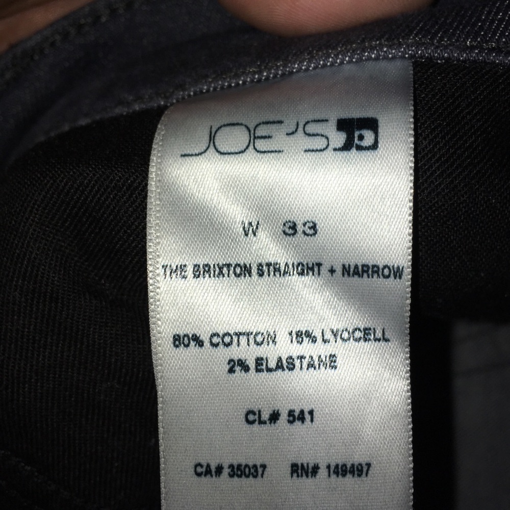 Joes Straight and Narrow Brixton Jeans